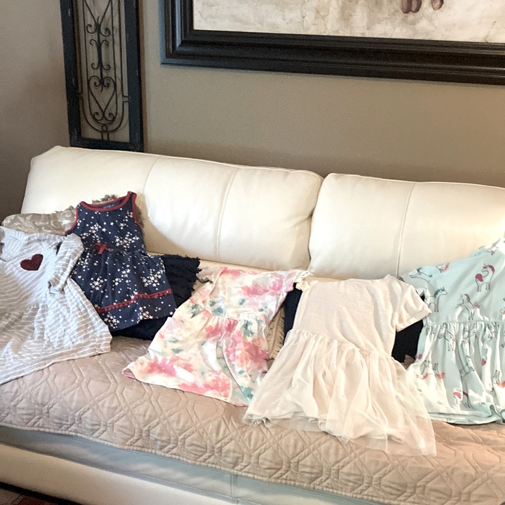 Lot of 5 Girls size 6/6x Back to School Dresses